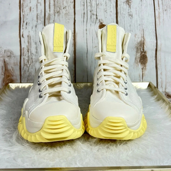 New Converse Run Star Motion Trance Form High Top Egret Platform Sneakers - Picture 6 of 11